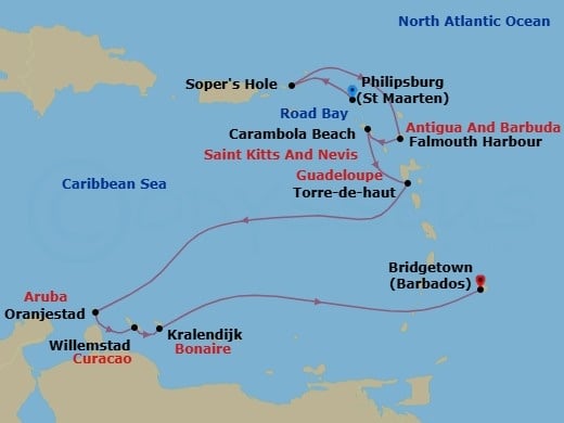 Cruise Map