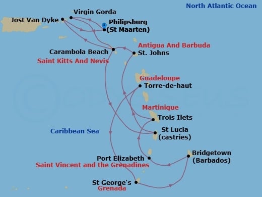 Cruise Map