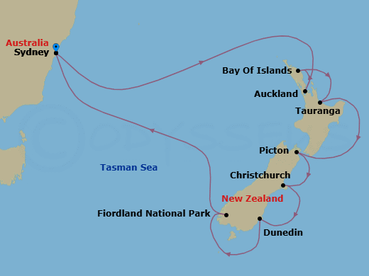 Cruise Map