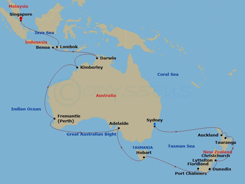 Cruise Map
