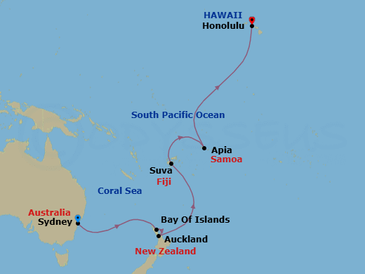 Cruise Map