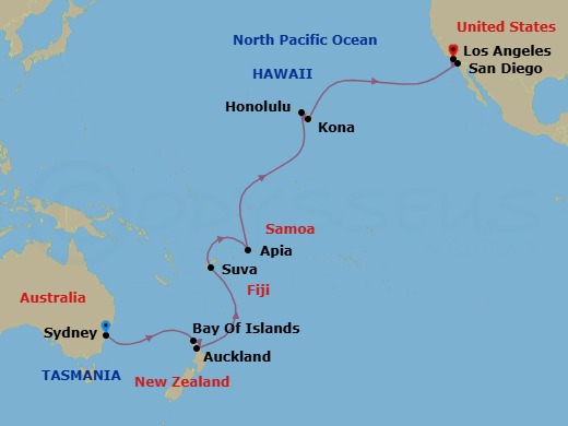 Cruise Map