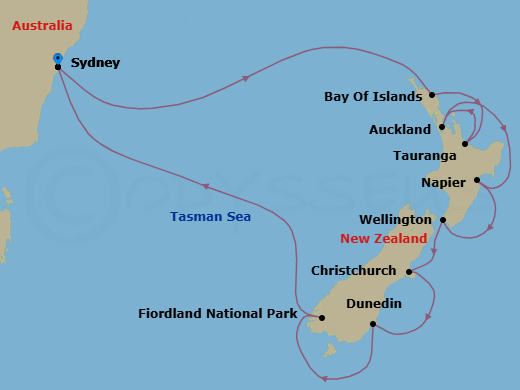 Cruise Map