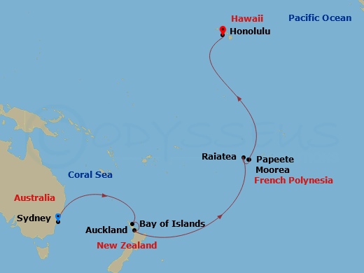 Cruise Map