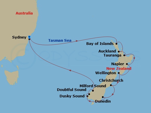 Cruise Map