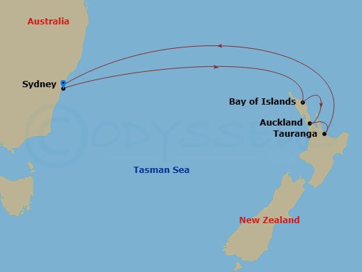 Cruise Map