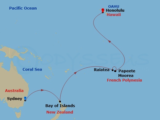 Cruise Map