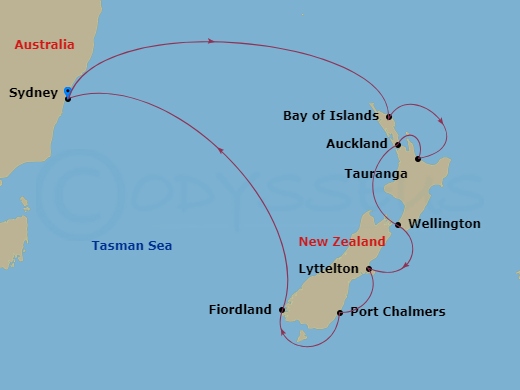 Cruise Map