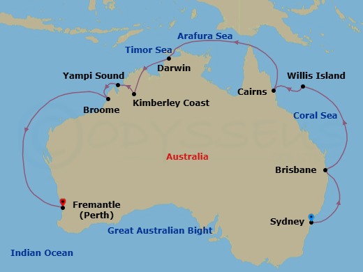 Cruise Map