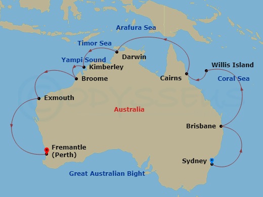 Cruise Map