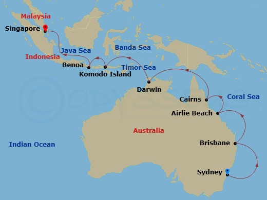 Cruise Map