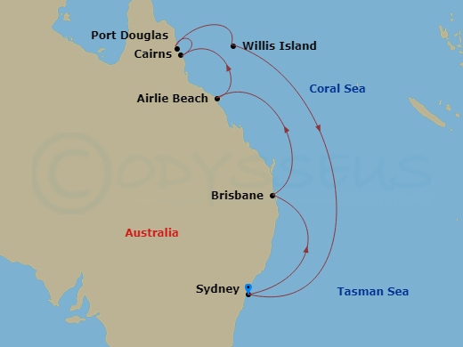 Cruise Map