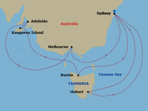 Cruise Map