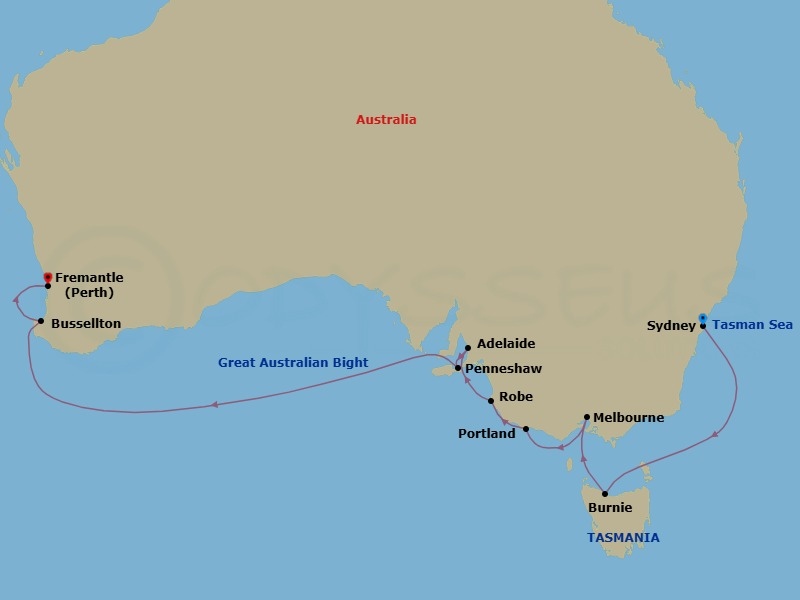 Cruise Map