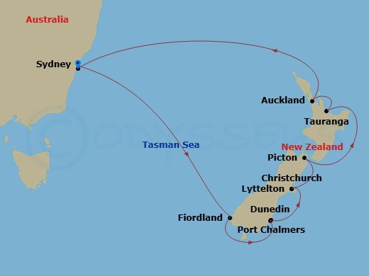 Cruise Map