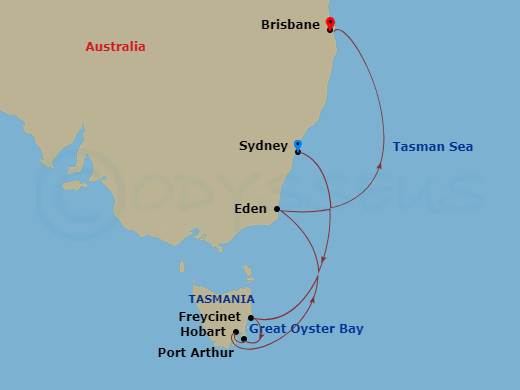 Cruise Map