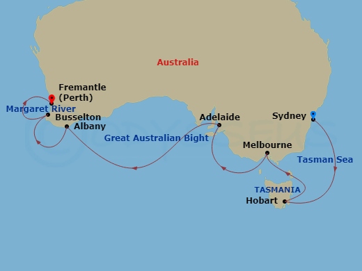 Cruise Map