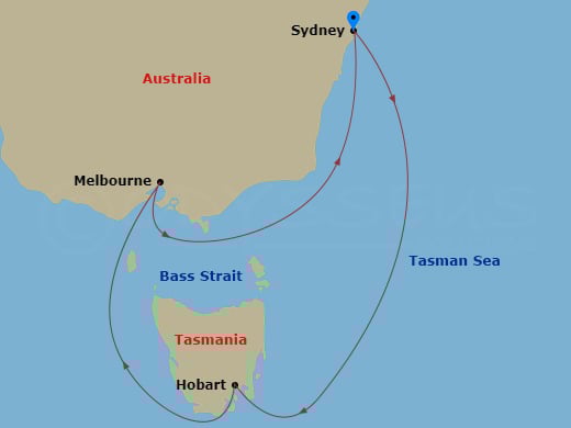 Cruise Map