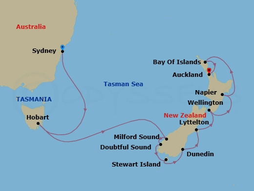 Cruise Map