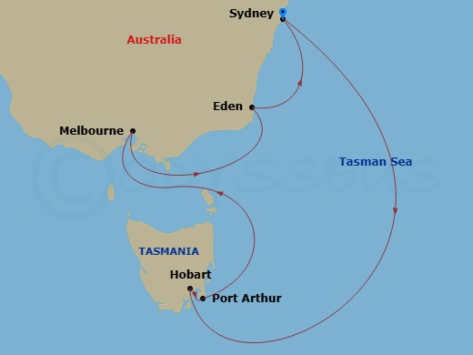 Cruise Map