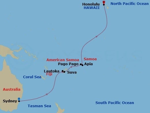 Cruise Map