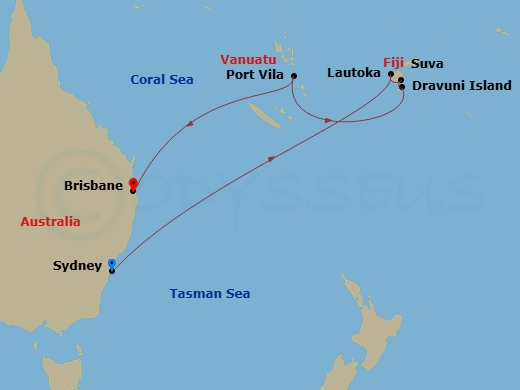 Cruise Map