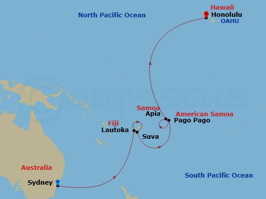 Cruise Map
