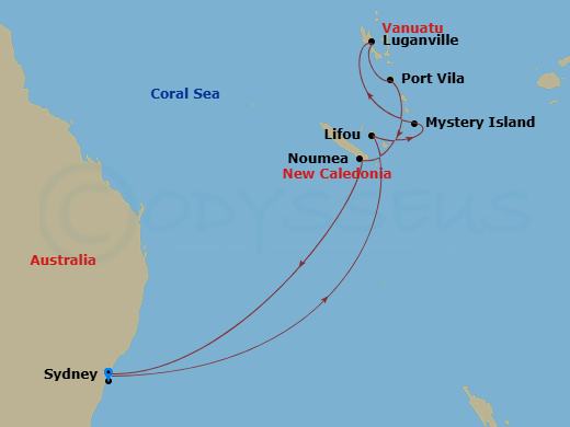 Cruise Map