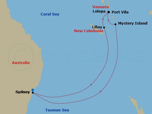 Cruise Map