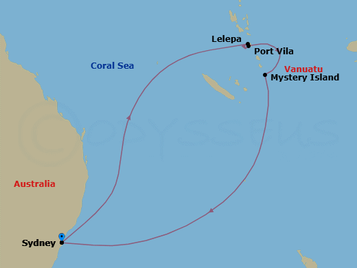 Cruise Map