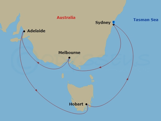Cruise Map