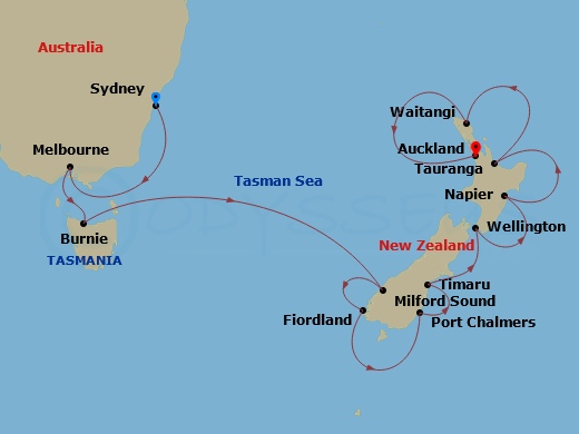 Cruise Map