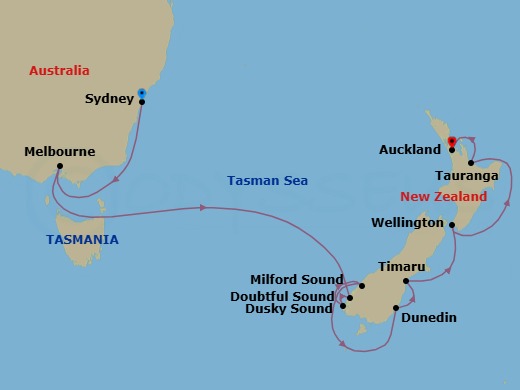 Cruise Map