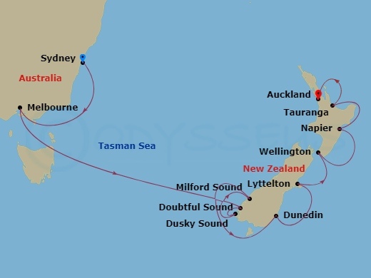 Cruise Map