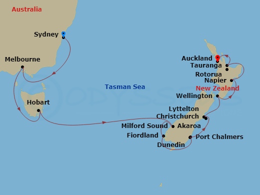 Cruise Map