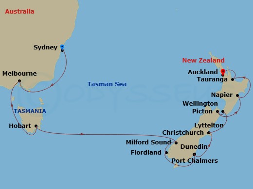 Cruise Map
