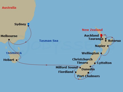 Cruise Map