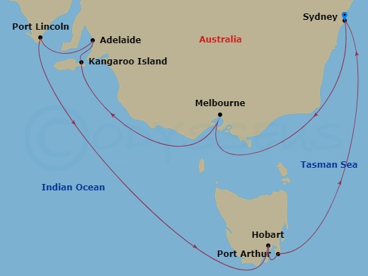 Cruise Map