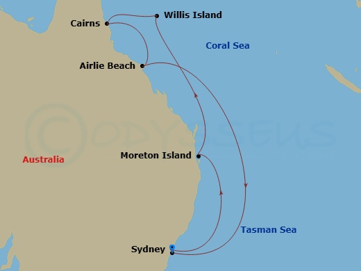 Cruise Map