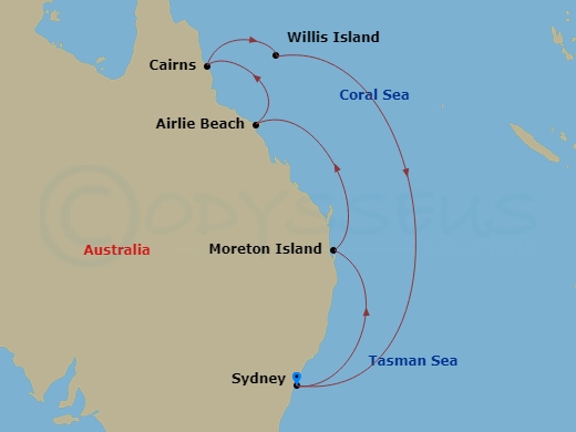 Cruise Map