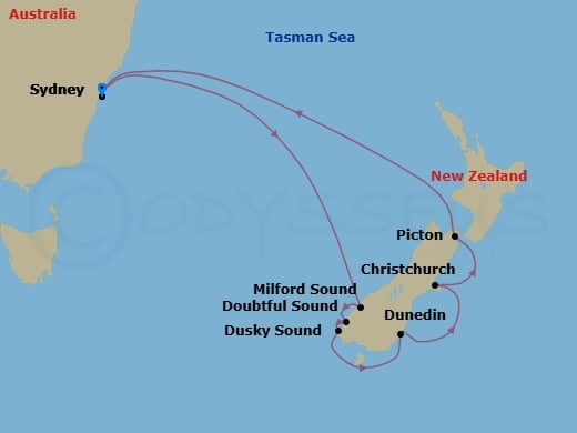 Cruise Map