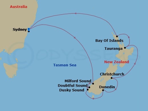 Cruise Map