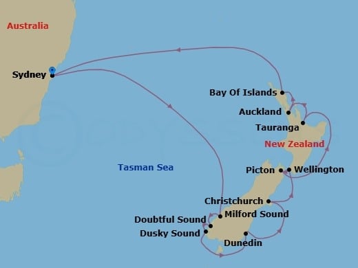 Cruise Map