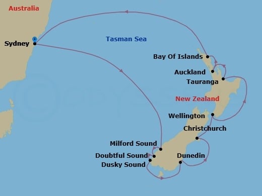 Cruise Map