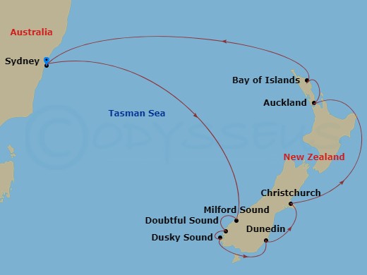 Cruise Map