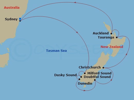 Cruise Map