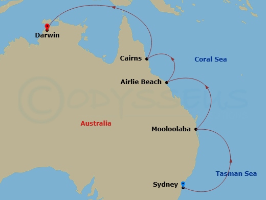 Cruise Map