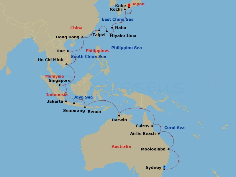 Cruise Map