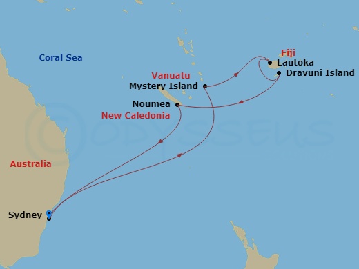 Cruise Map
