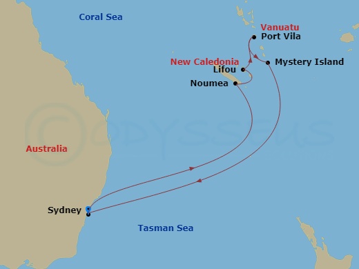 Cruise Map